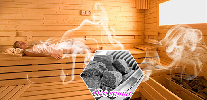 Đá xông khô sauna