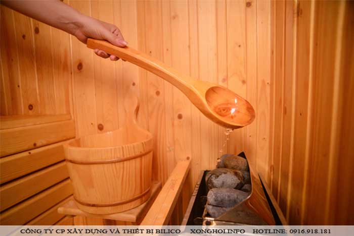 gáo gỗ sauna