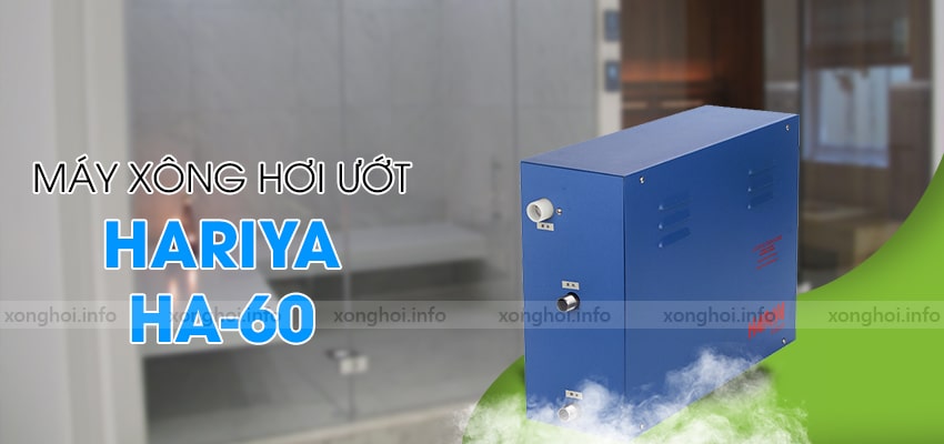 máy xông hơi ướt HARIYA 6Kw - HA-60